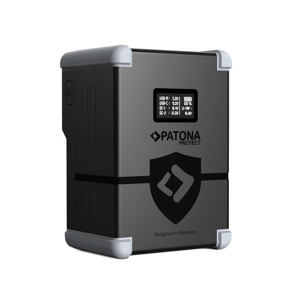 PATONA PROTECT V-Mount Pil V99-PD100 99Wh USB-C USB-A D-Tap 2xDC çıkışı
