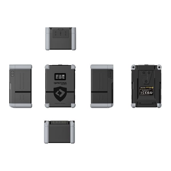 PATONA PROTECT V-Mount Pil V99-PD100 99Wh USB-C USB-A D-Tap 2xDC çıkışı