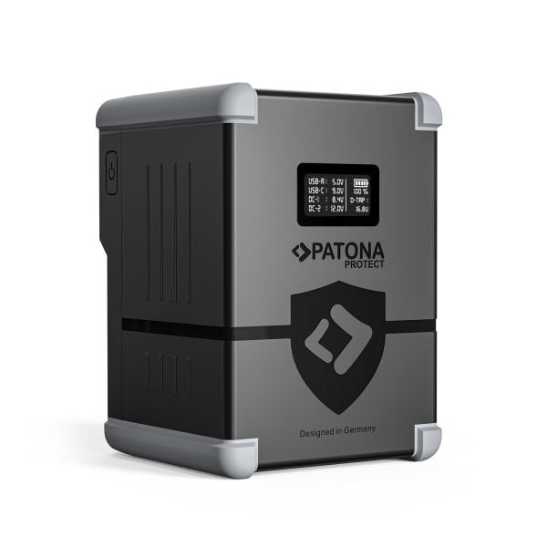 PATONA PROTECT V-Mount Pil V150-PD100 148Wh USB-C USB-A D-Tap 2xDC çıkışı