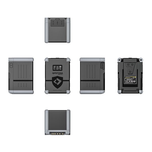 PATONA PROTECT V-Mount Pil V150-PD100 148Wh USB-C USB-A D-Tap 2xDC çıkışı