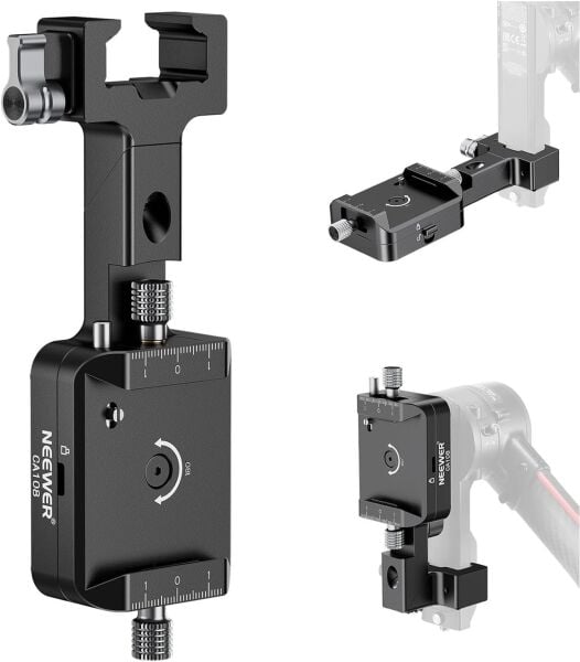 NEEWER CA108 DJI Ronin RS2 / RS3 / RS4 için Dikey  Hızlı Değiştirme Plakası