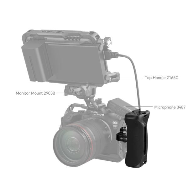 SmallRig 4015 Kafes Yan Kolu 1/4  Vidalı