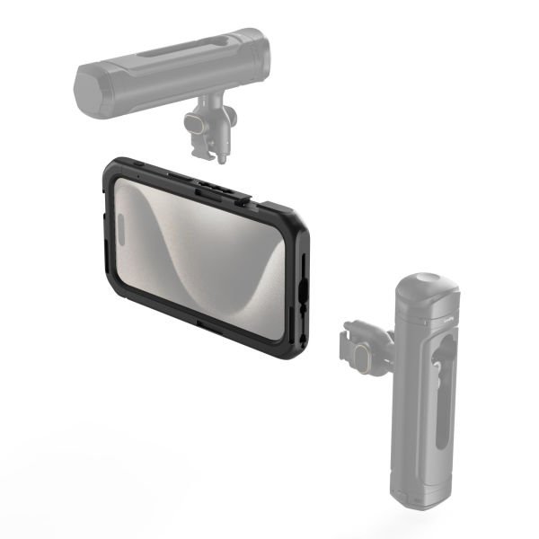 SmallRig 4396 iPhone 15 Pro  için  Mobil Video Kafesi