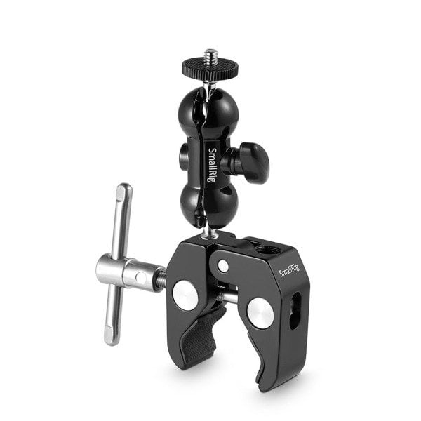 SmallRig 1138B Çift Bilyalı ve 1/4'' Vidalı Süper Kelepçe