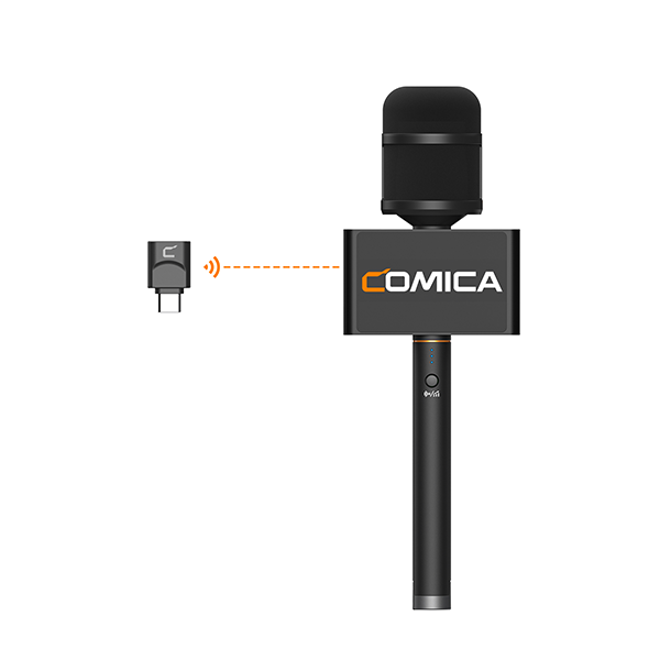COMICA Revo S Kablosuz EL Mikrofonu USB-C Girişli Telefonlar için
