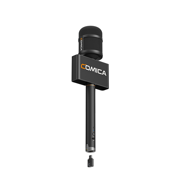 COMICA Revo S Kablosuz Ropörtaj Mikrofonu USB-C + Lightning Girişli Telefonlar için
