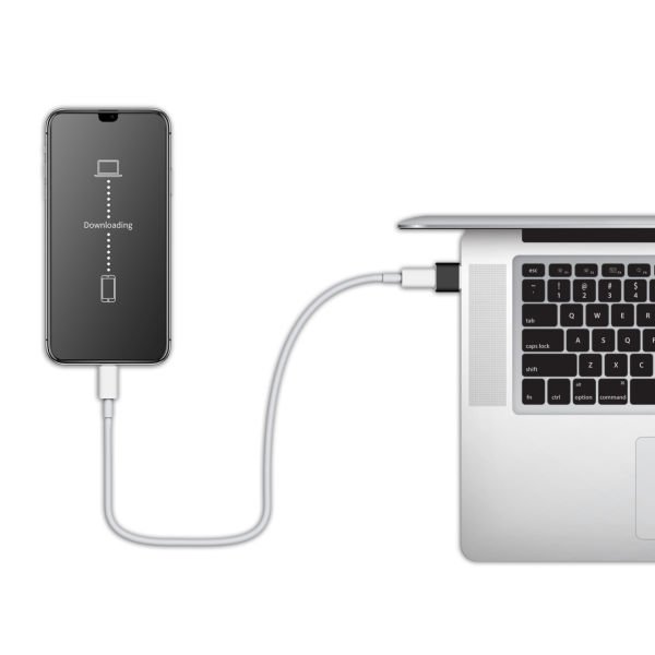 Comica CVM-USBC-A OTG USB-C'den USB-A'ya Adaptör