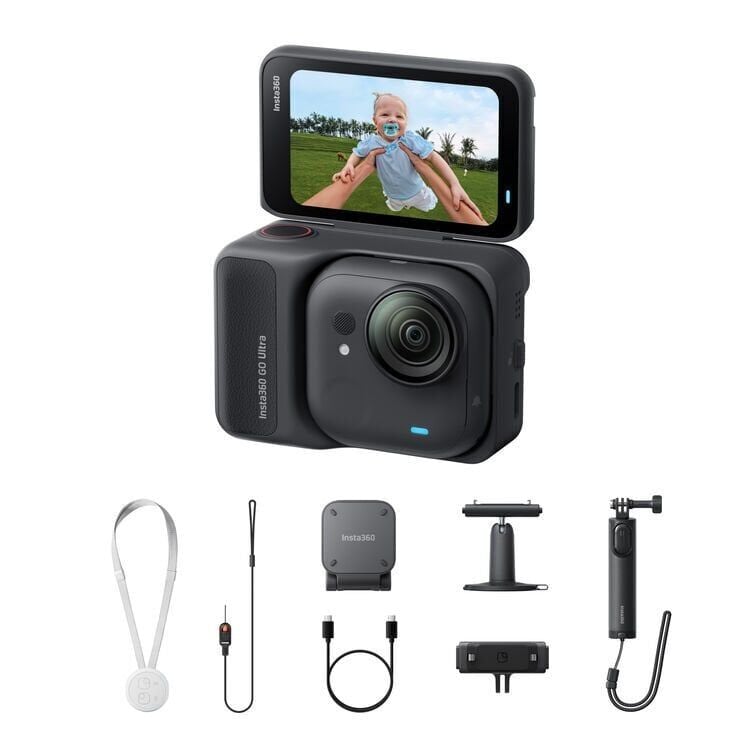 Insta360 GO Ultra Creator Bundle (Siyah)