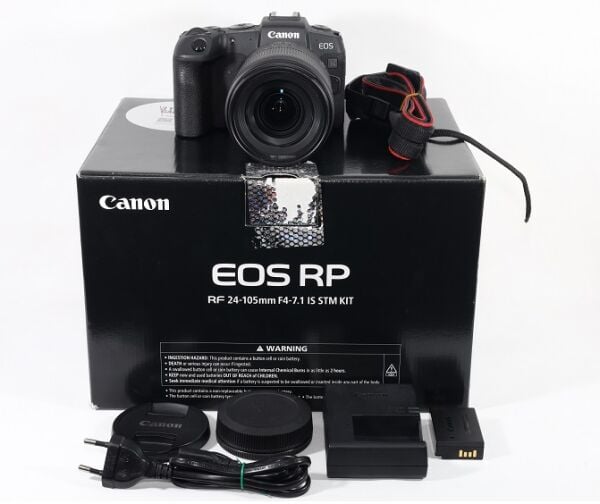 Canon EOS RP 24-105mm f/4-7.1 IS STM (2. el Çok Temiz)