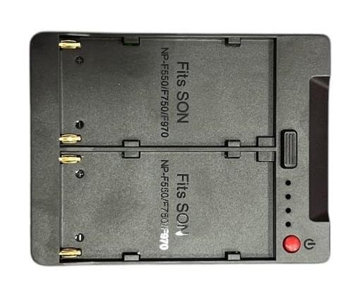 Andoer NPF-VM  NP-F550 / F750 / F970  Piller için  V-Montaj Dönüştürücü Adaptörü