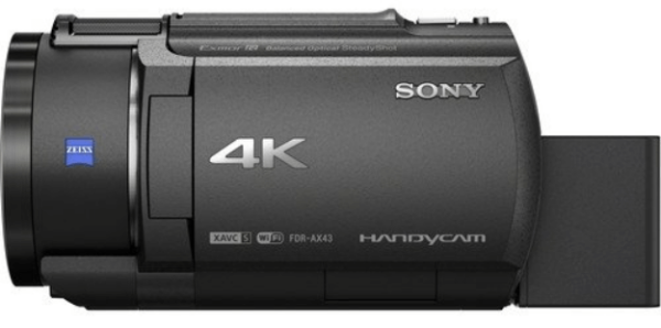 Sony FDR-AX43 4K Video Kamera (İngilizce Menü)