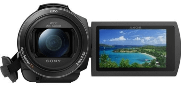 Sony FDR-AX43 4K Video Kamera (İngilizce Menü)