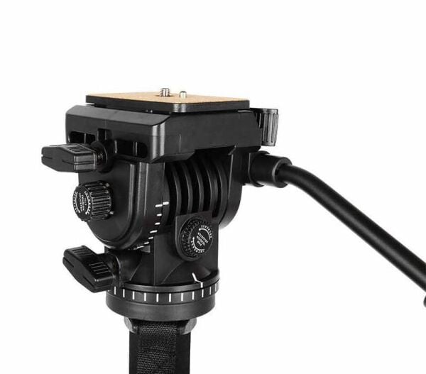 Kingjoy MP208F Monopod + VT-1510 Video Kamera Tripod Başliği + M3 360° Dönebilen Monopod Tabani