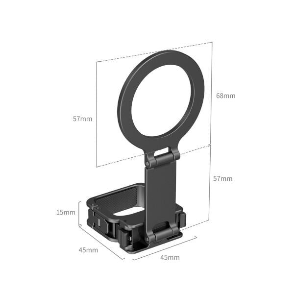 SmallRig 6004 DJI Osmo Pocket 4P / 4 / 3, Xtra Muse ve Cep Telefonları için Takılabilir Destek Aparatı