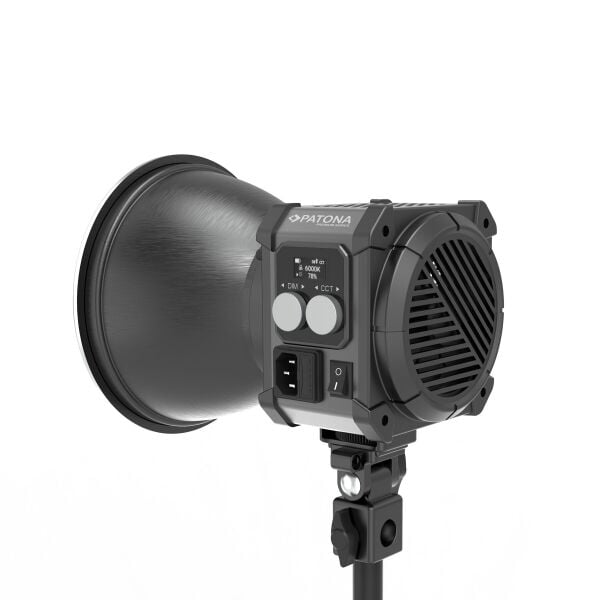 PATONA 4172 Premium Sq200RGB Led-Video Işığı 200W Cob Sert Kılıf