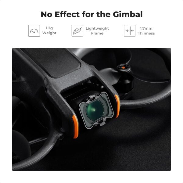 K&F DJI Avata 2 İçin Polarize Filtre