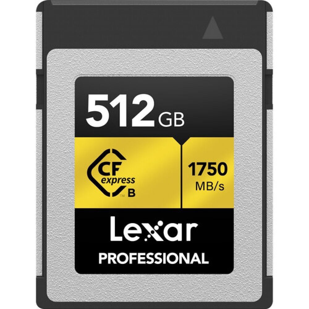 Lexar 512GB Profesyonel CFexpress Tip B | Gold (1750MB/s - 1500MB/s)