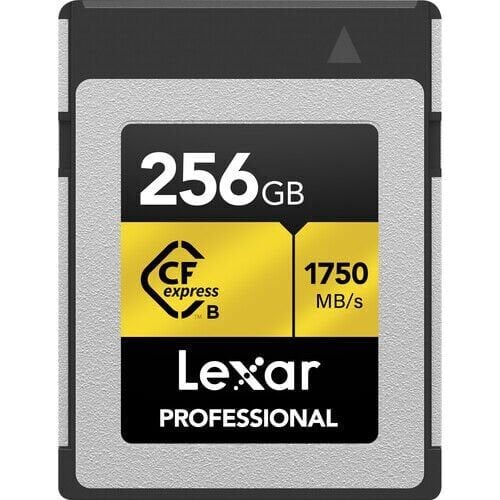 Lexar 256GB Profesyonel CFexpress Tip B | Gold (1750MB/s - 1500MB/s)