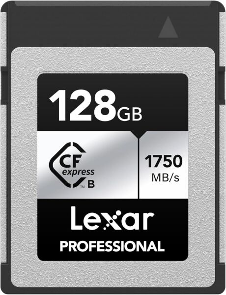 Lexar 128GB Profesyonel CFexpress Tip B | Silver (1750MB/s - 1300MB/s)