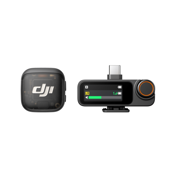 DJI Mic 3 (Tek Kişilik) Kompakt Dijital Kablosuz Mikrofon Sistemi
