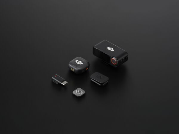DJI Mic 3 (Tek Kişilik) Kompakt Dijital Kablosuz Mikrofon Sistemi