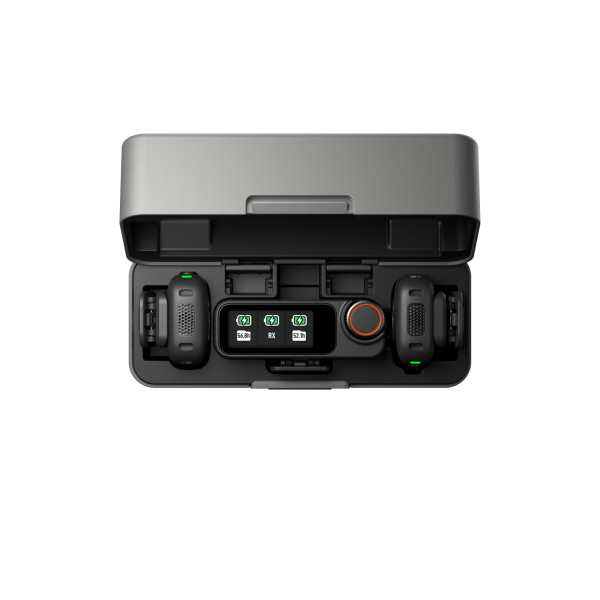 DJI Mic 3 2 Kişilik Kompakt Dijital Kablosuz Mikrofon Sistemi