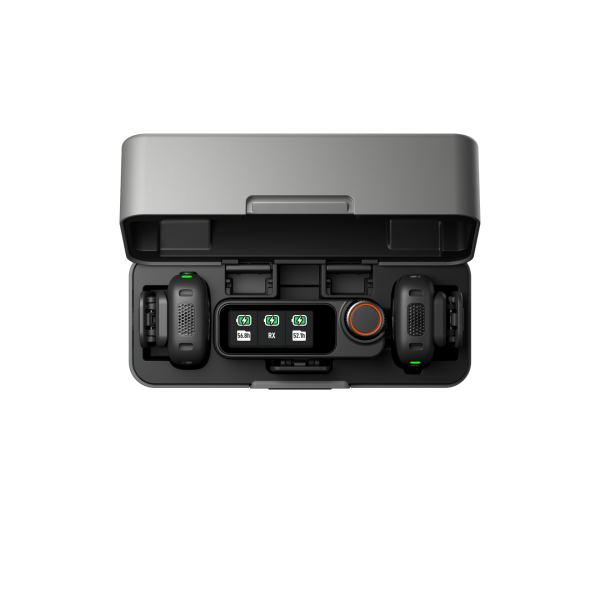 DJI Mic 3 (Çift Kişilik) Kompakt Dijital Kablosuz Mikrofon Sistemi