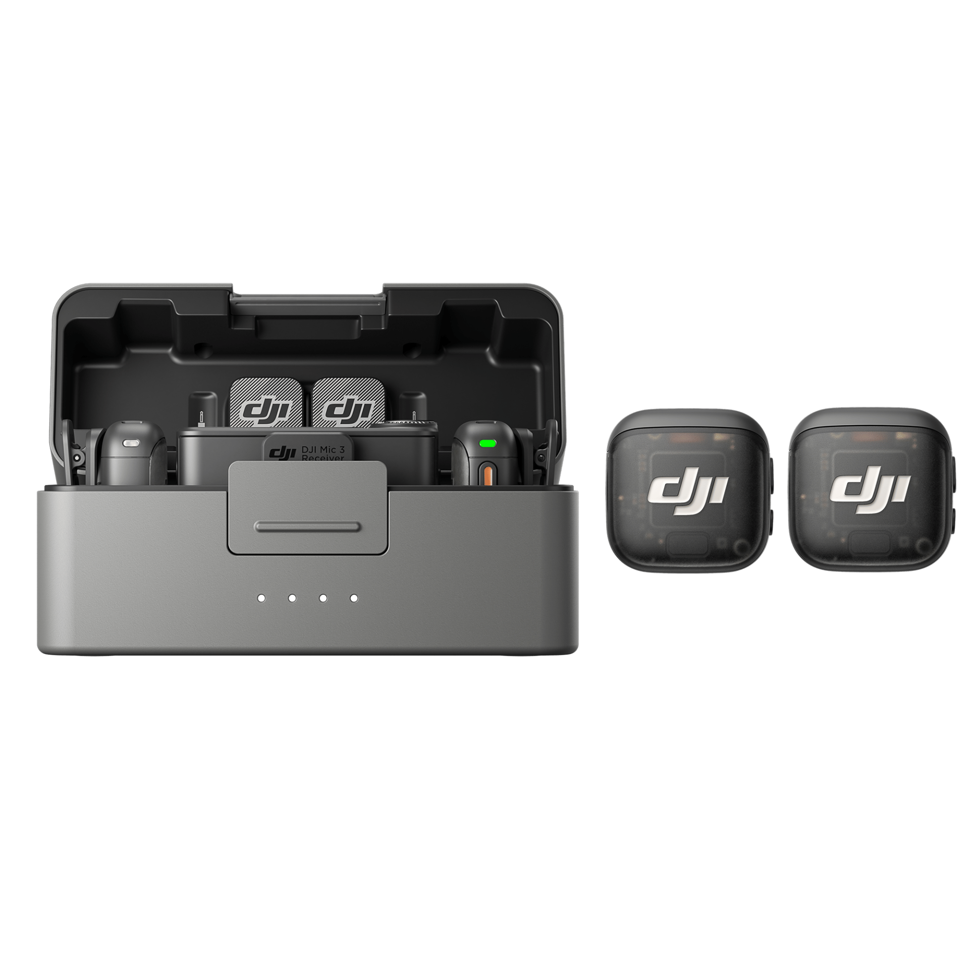 DJI Mic 3 2 Kişilik Kompakt Dijital Kablosuz Mikrofon Sistemi