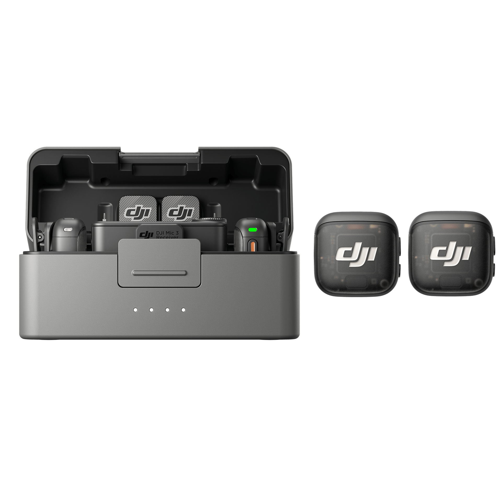 DJI Mic 3 (Çift Kişilik) Kompakt Dijital Kablosuz Mikrofon Sistemi