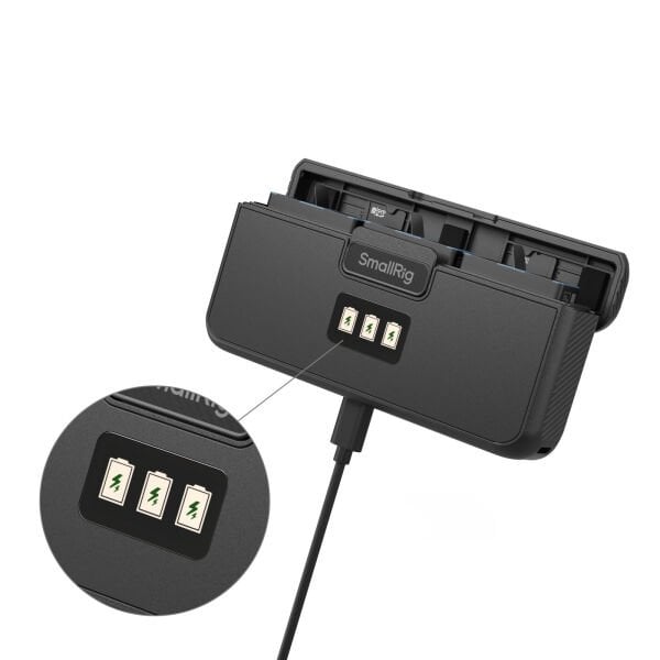 SmallRig 4565 Kamera Pili ve Şarj Seti (GoPro 9/10/11/12 İçin)