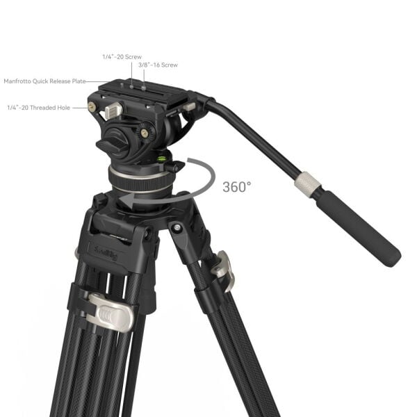 SmallRig  AD-80 4163 FreeBlazer  Alüminyum Alaşımlı Tripod Seti