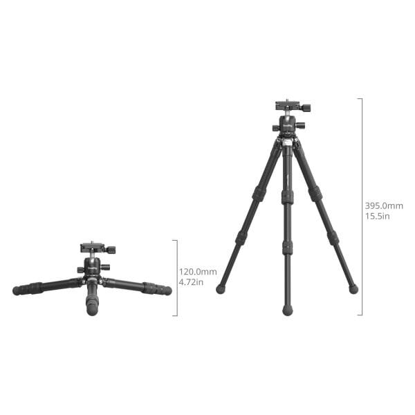 SmallRig 5026 Karbon Fiber Cep Tripod Seti