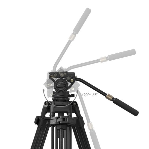 SmallRig AD-80S 5111 Profesyonel Video  Tipi Tripod Kiti