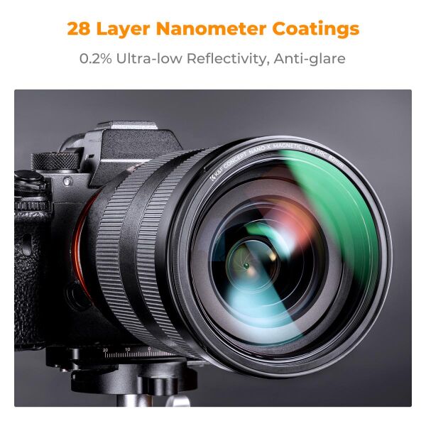 K&F Concept 82mm NANO-X Magnetic MRC-ND1000 / MRC-CPL / MRC-UV Filtre Seti