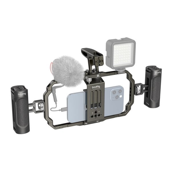 SmallRig 3155B Evrensel Cep Telefonu El Video Rig Kiti