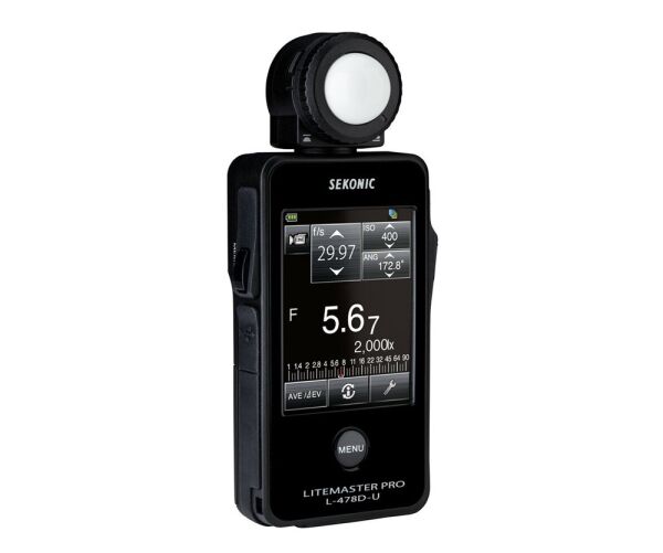 Sekonic L-478D Flaşmetre Işık Ölçer LCD Ekranlı