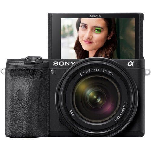 Sony α6600 (ILCE‑6600M/B) – Kit Şekilde (18‑135 mm)