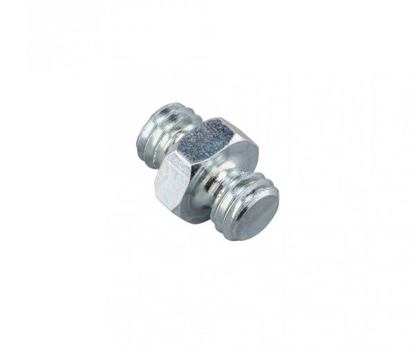 Manfrotto 125 Çift Tarafı Vida Kısa Adaptör -  3/8 ve 3/8