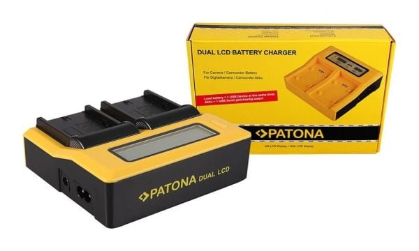 Patona 7525 Sony F550 F770 F970 İçin Çiftli Şarj Aleti