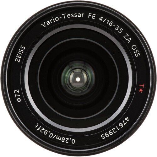 Sony Vario‑Tessar T* FE 16–35 mm f/4 ZA OSS Lens (SEL1635Z)