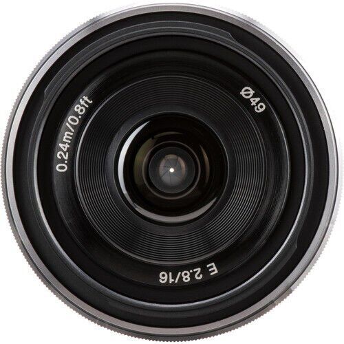 Sony E 16 mm f/2.8 G Pancake Lens (SEL16F28)