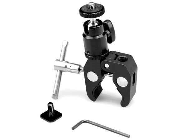 SmallRig 1124 1/4'' Top Başlıklı Süper Kelepçe