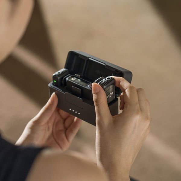 DJI Mic 2 (2 Kişilik) Kompakt Dijital Kablosuz Mikrofon