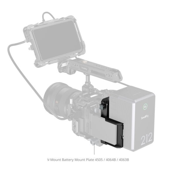 SmallRig 5228 V-Mount Akü Montaj Plakası