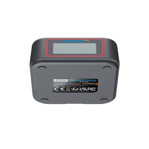 Patona 4155 Platinum USB-C PD QC 4-Port Fash Charger Nikon EN-EL15