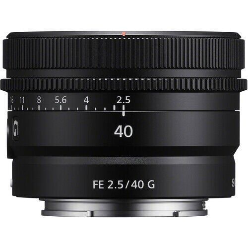 Sony FE 40mm f/2.5 G Lens (SEL40F25G)