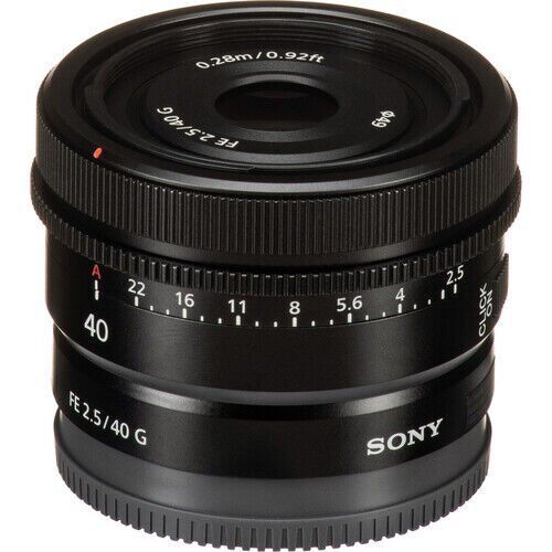 Sony FE 40mm f/2.5 G Lens (SEL40F25G)