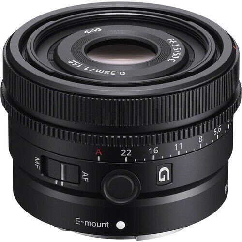 Sony FE 50mm f/2.5 G OSS Lens (SEL50F25G)