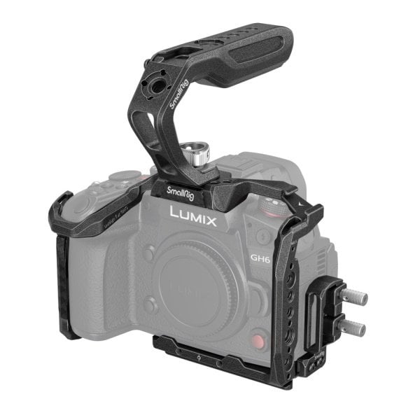 SmallRig 3441 Panasonic LUMIX GH6 / GH7 için “Black Mamba” Serisi Kamera Kafes Kiti