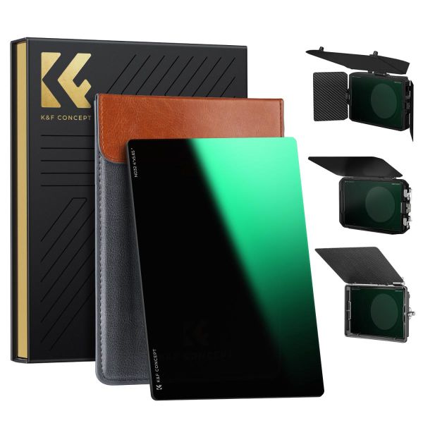 K&F NANO-X ND64 (6 Stop)  4x5.65 Filtre Tilta SmallRig ve Diğer Matbox ile Uyumlu  HD Optik Cam